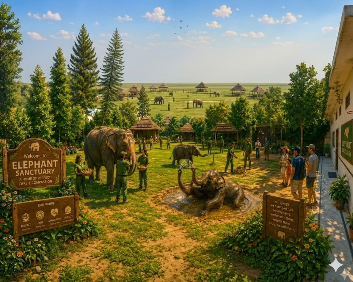 Briefing about elephant life